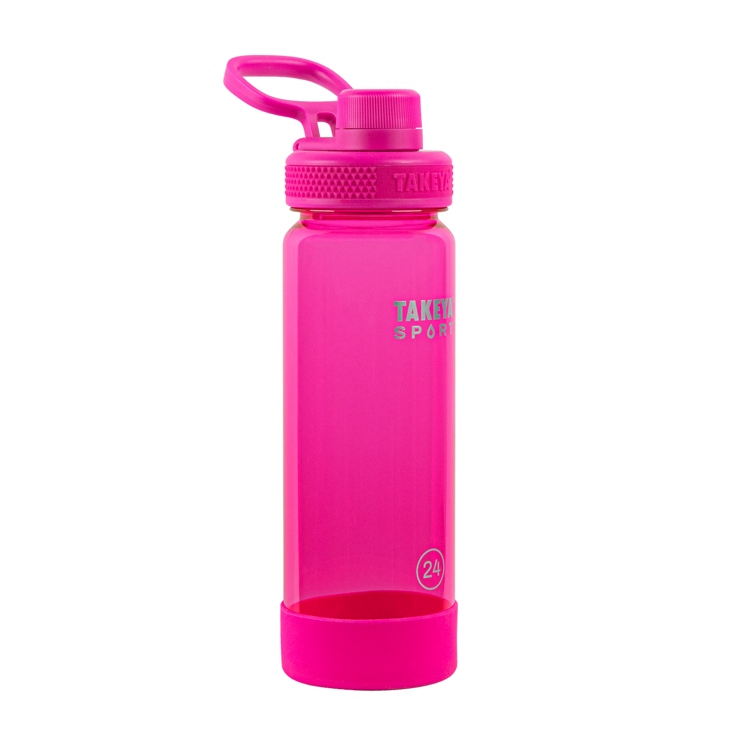 tritan-sport-water-bottle-with-spout-lid-q9 51671-TKS-Tritan-Spout-24-PinkSweep-frontangle.png