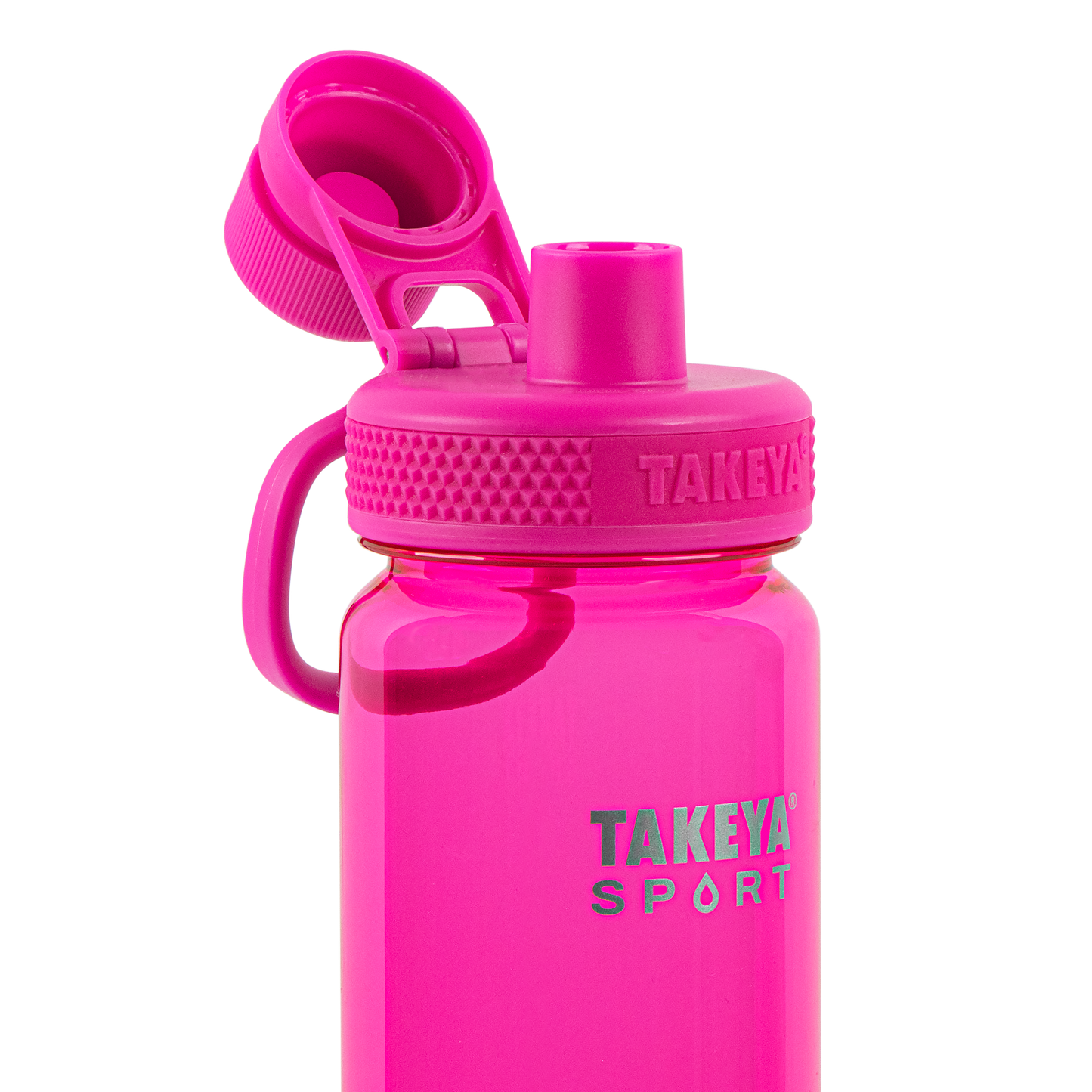 tritan-sport-water-bottle-with-spout-lid-q9 51671-TKS-Tritan-Spout-24-PinkSweep-openlid.png