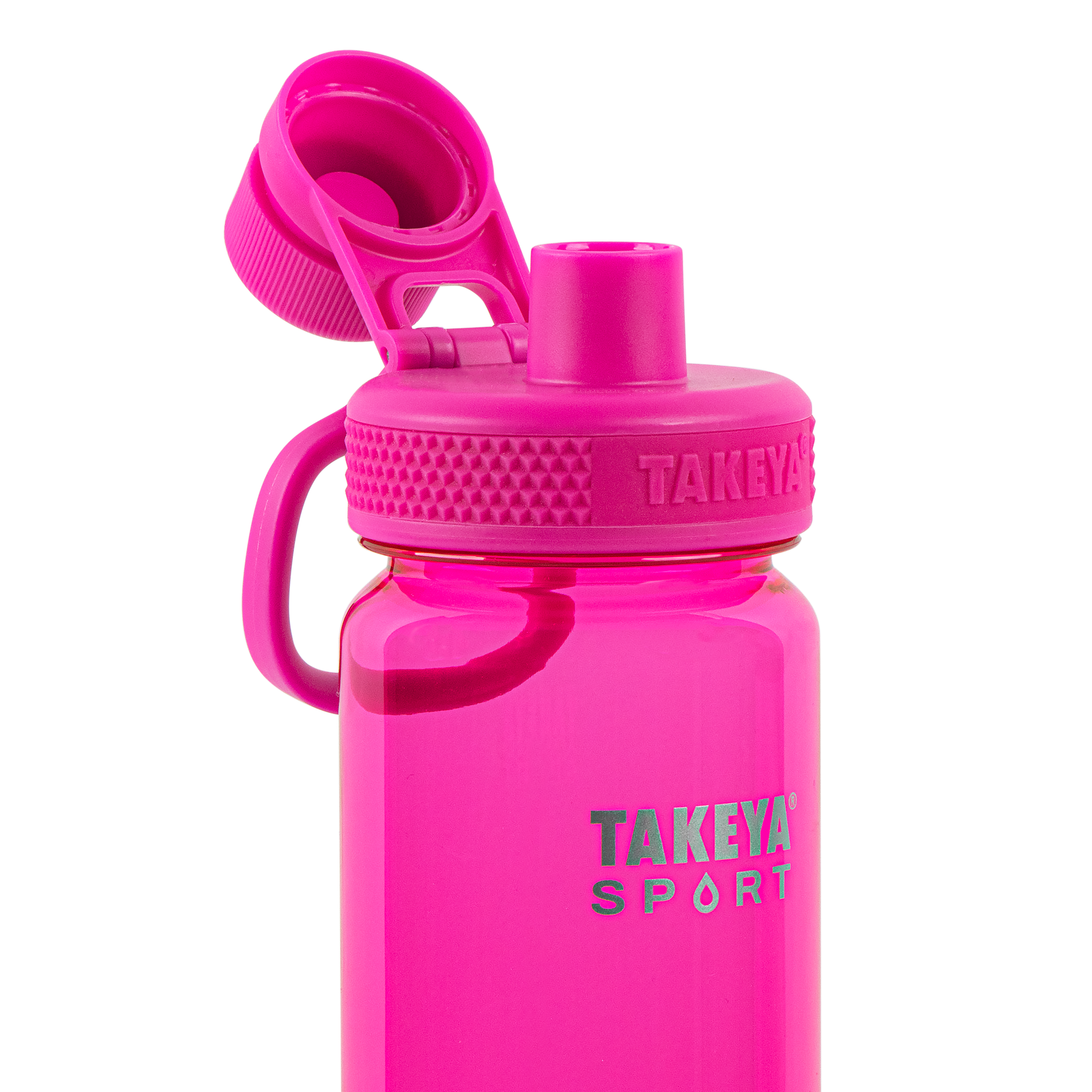 tritan-sport-water-bottle-with-spout-lid-q9 51671-TKS-Tritan-Spout-24-PinkSweep-openlid.png