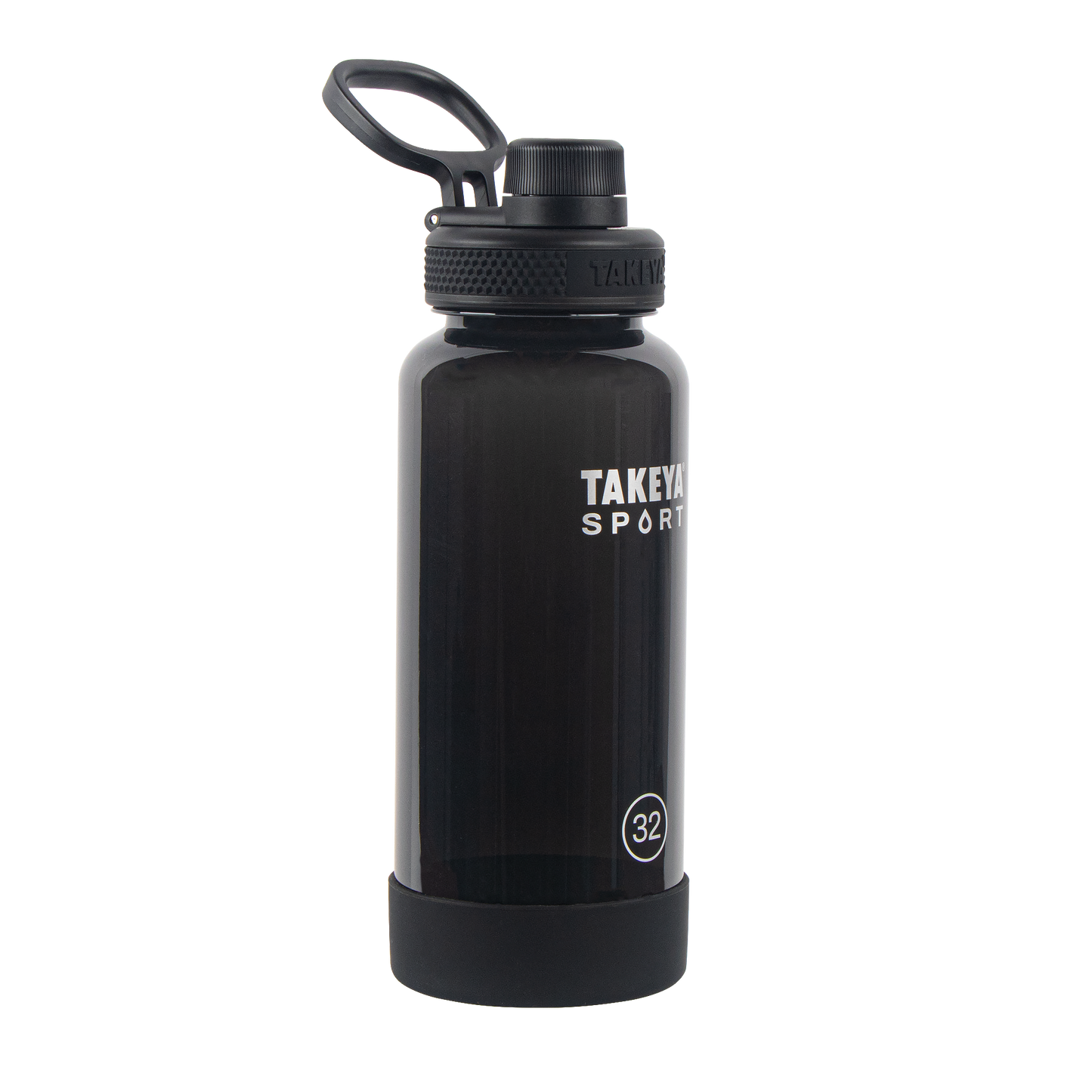 tritan-sport-water-bottle-with-spout-lid-q9 51829-TKS-Tritan-Spout-32-GrandSlamBlack-frontangle.png