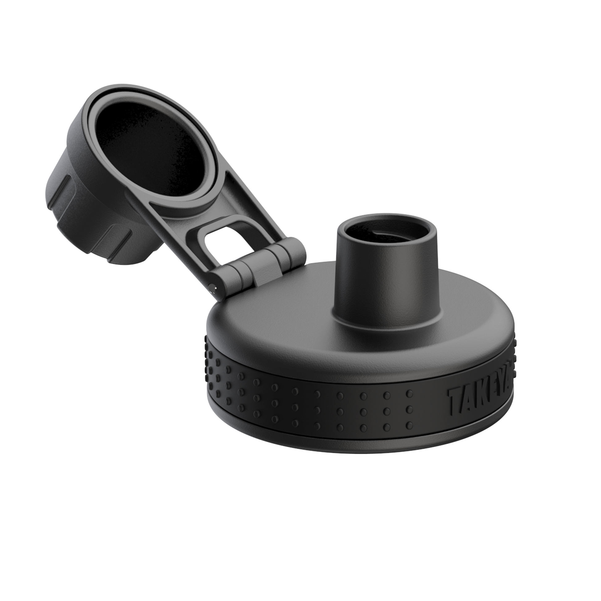 actives-insulated-spout-lid-no-handle-y9 96079-Actives-PB-Spout-64-NoHandle-Onyx-lidopen.png