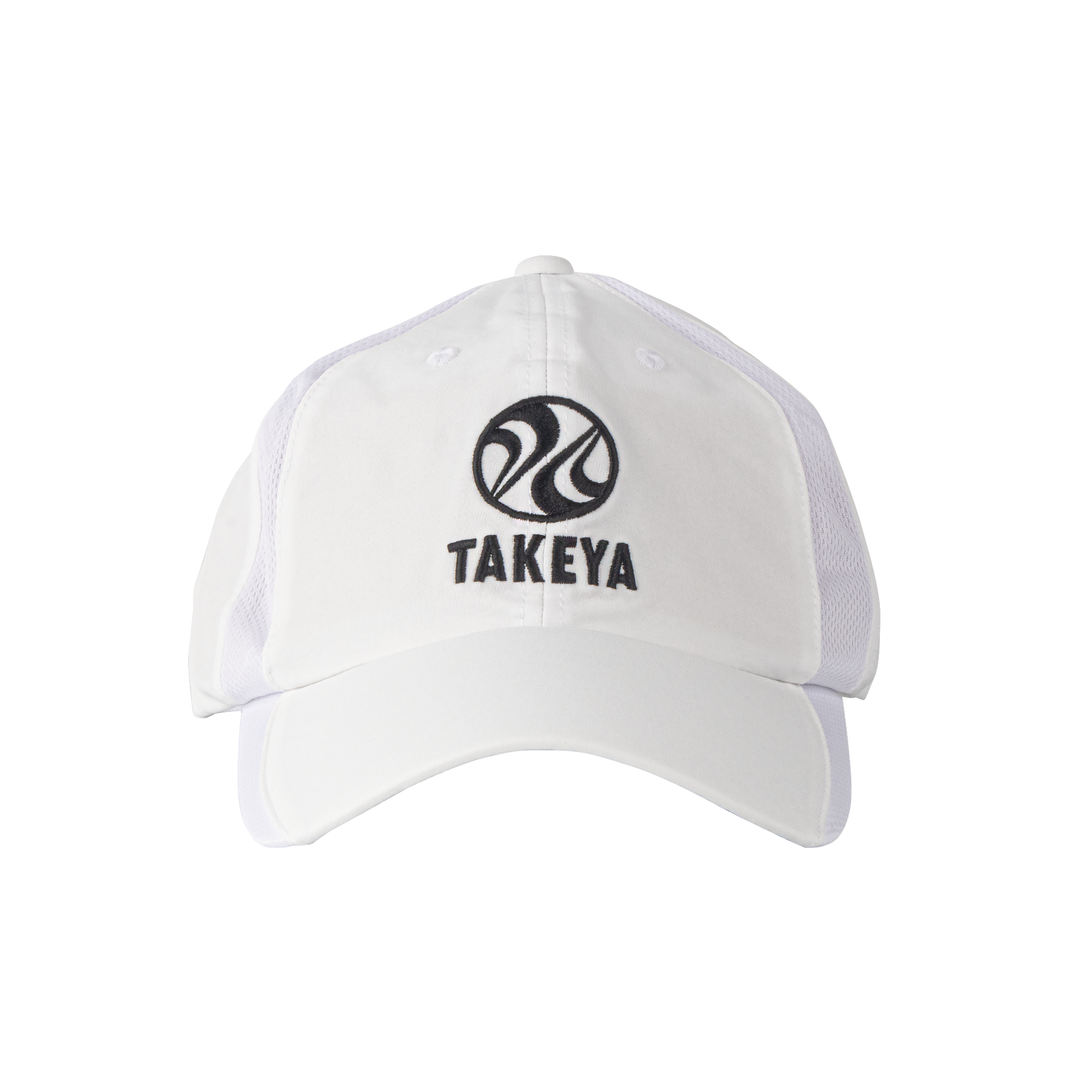 takeya-sport-vented-adjustable-hat-u0 97285-TK-PB-Hat-White-Front.png