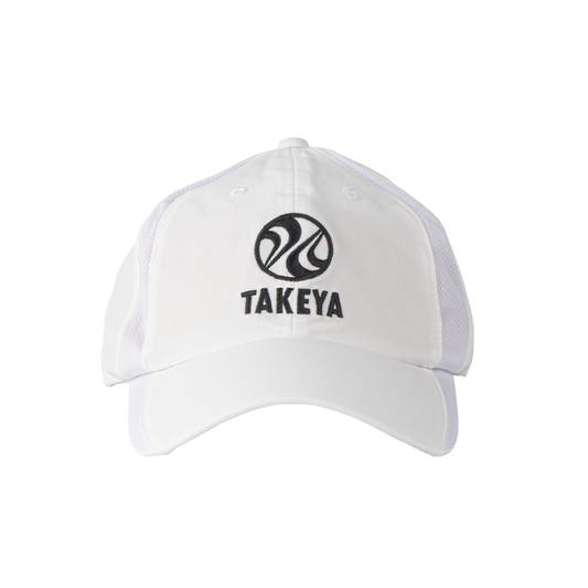 takeya-sport-vented-adjustable-hat-u0 97285-TK-PB-Hat-White-Front.png
